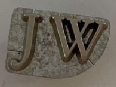 XQ-L2497 JW字母牌